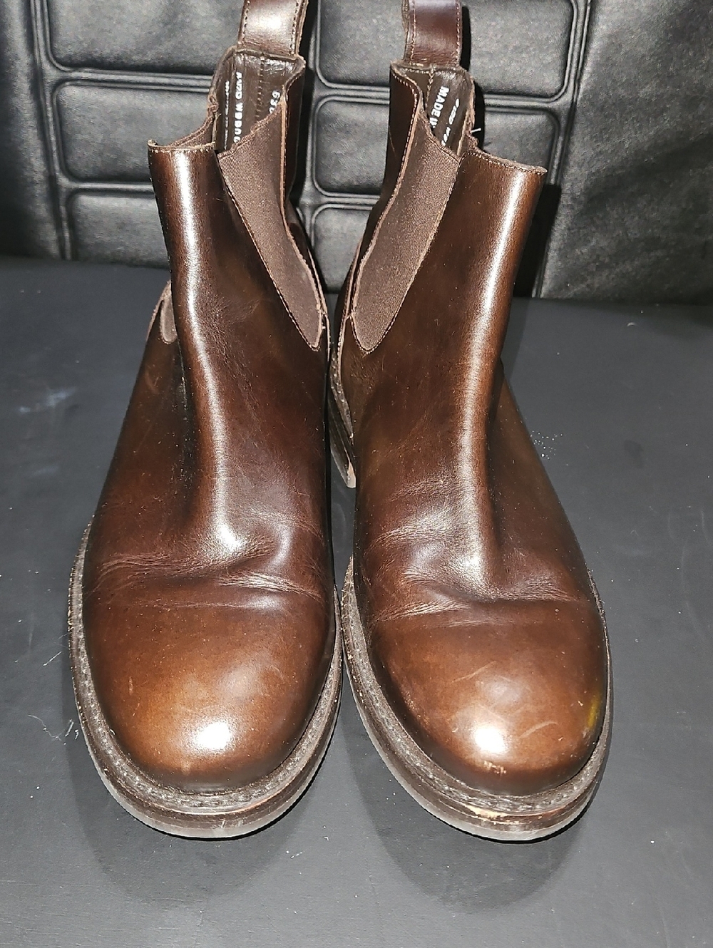 Wolverine Men's Dark Brown Leather Chukka Boots Size 8.5 D